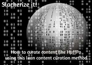 How to curate content using a specific workflow